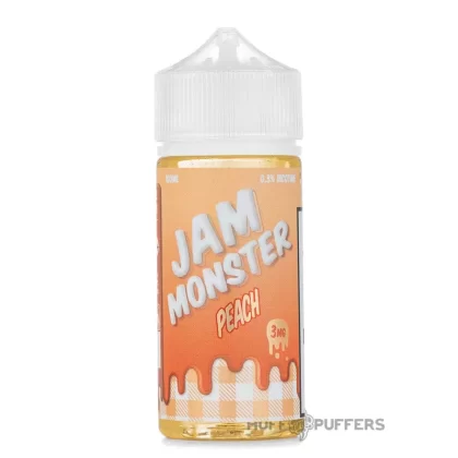 Jam Monster – Peach 100mL - Nicotine Strength#0mg>3mg>6mg