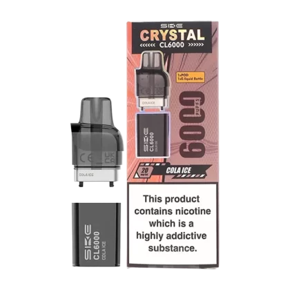 Cola Ice SKE Crystal CL6000 Pods - Vapeshop Co