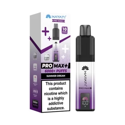 Hayati Pro Max Plus 6000 Puffs 10mg Summer Dream - 10mg