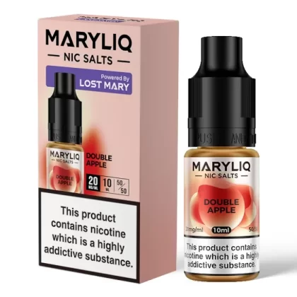 DOUBLE APPLE NIC SALT E LIQUID BY MARYLIQ