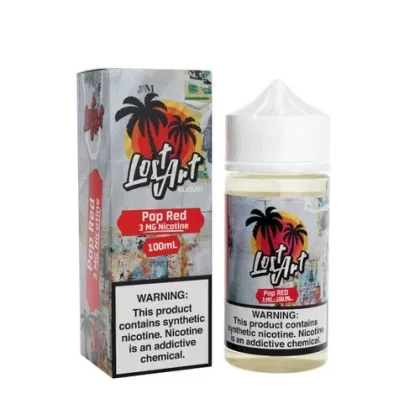 Lost Art Slotter Pop Red Synthetic Nicotine 100ml E-Juice