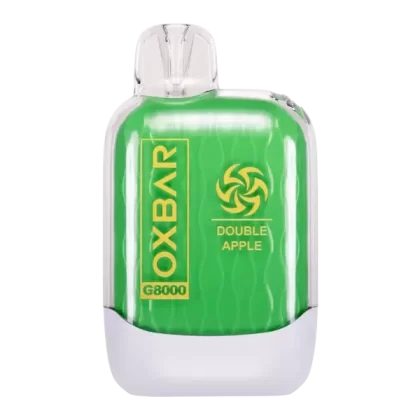 Double Apple Oxbar G8000 - Nicotine#50mg~Size#Single>5 Pack