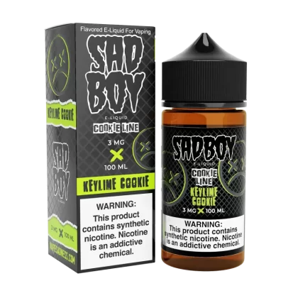 SADBOY E-Liquid - Keylime Cookie 100ML - Cookie Line Series - 3MG