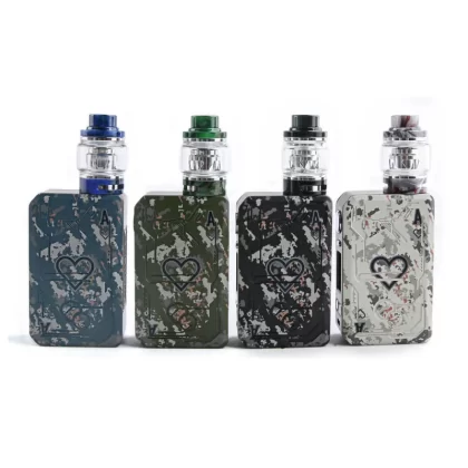 Teslacigs Poker 218 Kit with Resin Tank 4ml-6ml - Black