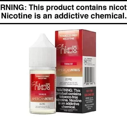 AMERICAN PATRIOTS BY NAKED SALT 30ML - Vapejuice