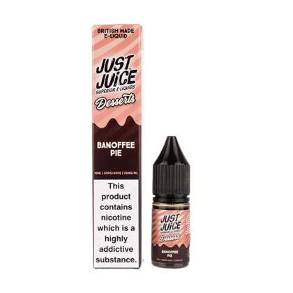 Banoffee Pie Nic Salt E-Liquid by Just Jam Desserts - 20mg