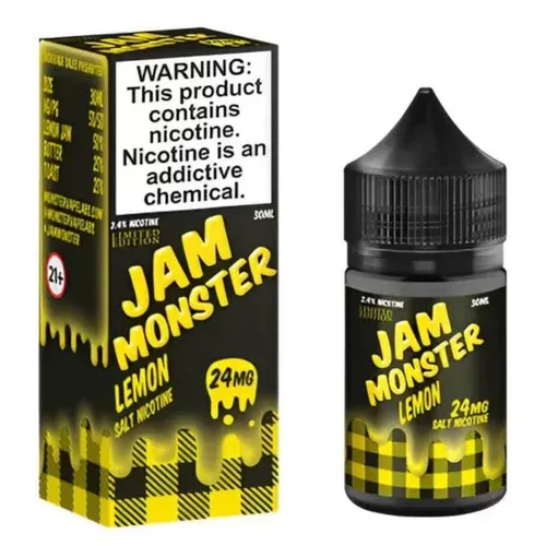 Jam Monster Lemon Salt 30ml E-Juice
