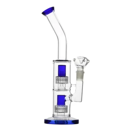 Twin Matrix Chamber Bong – 12in