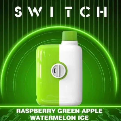 MR FOG SWITCH 5500 – RASPBERRY GREEN APPLE WATERMELON ICE