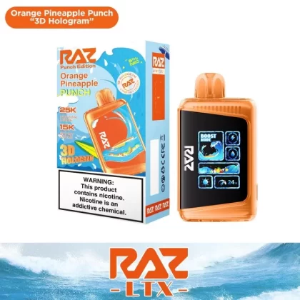 RAZ LTX Punch Edition Disposable Orange Pineapple Punch - Virginiavapes