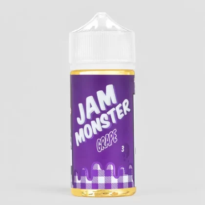 Jam Monster – Grape 100mL Grape E-Liquid Pre-Steeped - Vape Product, Vape Product (A98603)