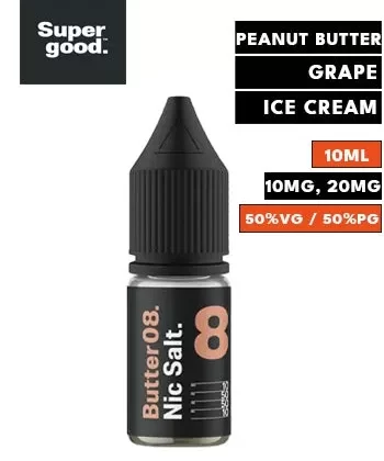 Butter 08 Nic Salt eLiquid by Supergood - 20mg / 10ml