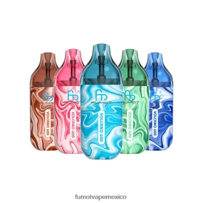 Fumot Volcano Vape desechable compatible con 600 tpd – 2 ml (juego de 3 piezas) mango triple H0XPTX288 Fumot Store - Fumotvapemexico