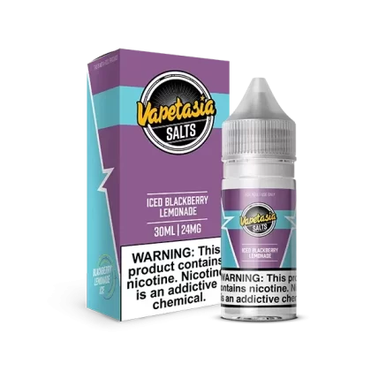 Vapetasia Salt Iced Blackberry Lemonade eJuice - Vape Product; Vape Product, Vape Product (4202AA)