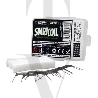 WOTOFO PNP SMRT COIL/COTTON MESHED SET 10PCS