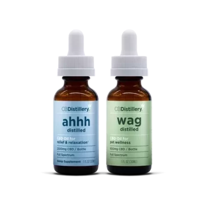 CBDistillery Extra Strength Man’s Best Friend CBD Oil Bundle