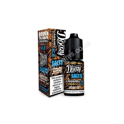 Doozy Caramel Tobacco Ice Nic Salt E-Liquid - Vapestreams Co