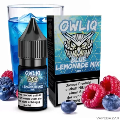 Owliq Liquid – Blue Lemonade Mix - Vapebazar
