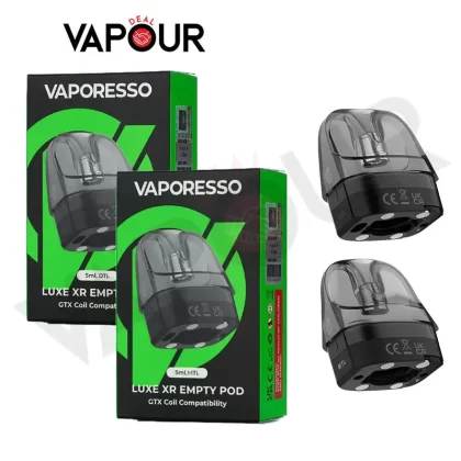Vaporesso Luxe XR Empty Replacement Pods - DTL, MTL