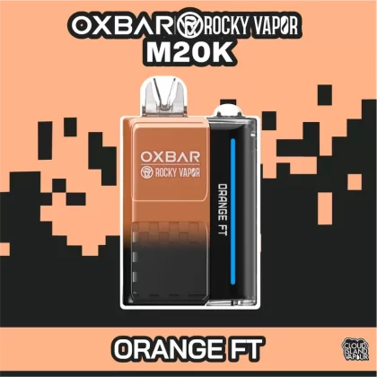 Rocky Vapor Oxbar M20K Disposable Vape – Orange FT
