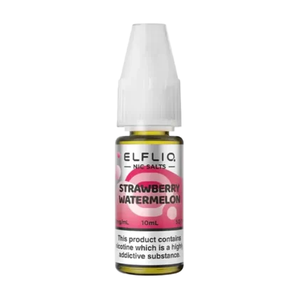 Strawberry Watermelon Elfliq Nic Salt by Elfbar - 10ml - Vape Product, Vape Product (47D5FB)
