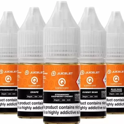 Nic Salt Juicelet By GeekVape Q Series 10ml E Liquid 10MG20MG (PACK OF 10)