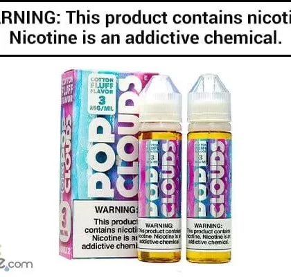COTTON FLUFF BY POP CLOUDS 120ML - Vapejuice