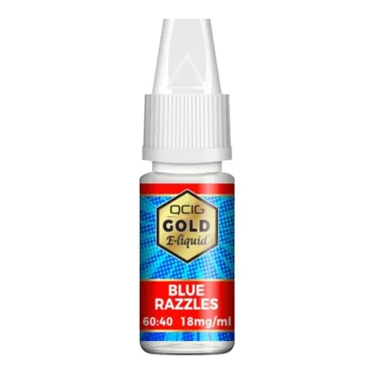 QCIG BLUE RAZZLES 10ML E-LIQUID