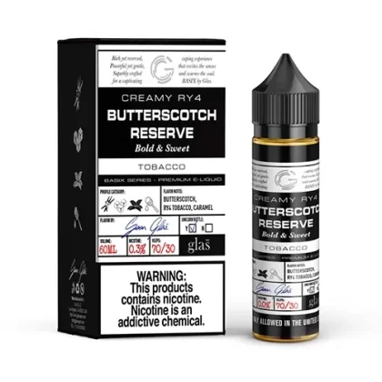 Glas – Basix Series – Butterscotch Reserve 60ml