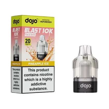Vaporesso Dojo Blast 10K Prefilled Pod Pineapple Ice - Ecigpremium