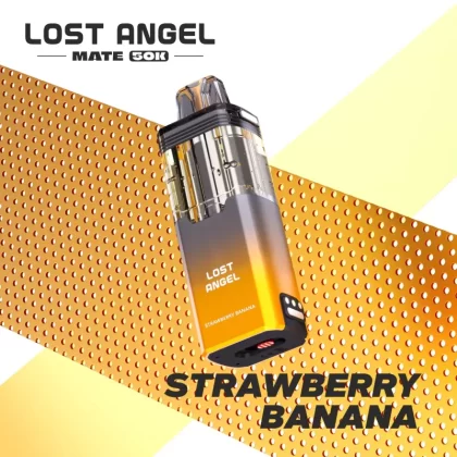 Lost Angel MATE 50K Disposable Device POD – 50000 Puffs - Strawberry Banana