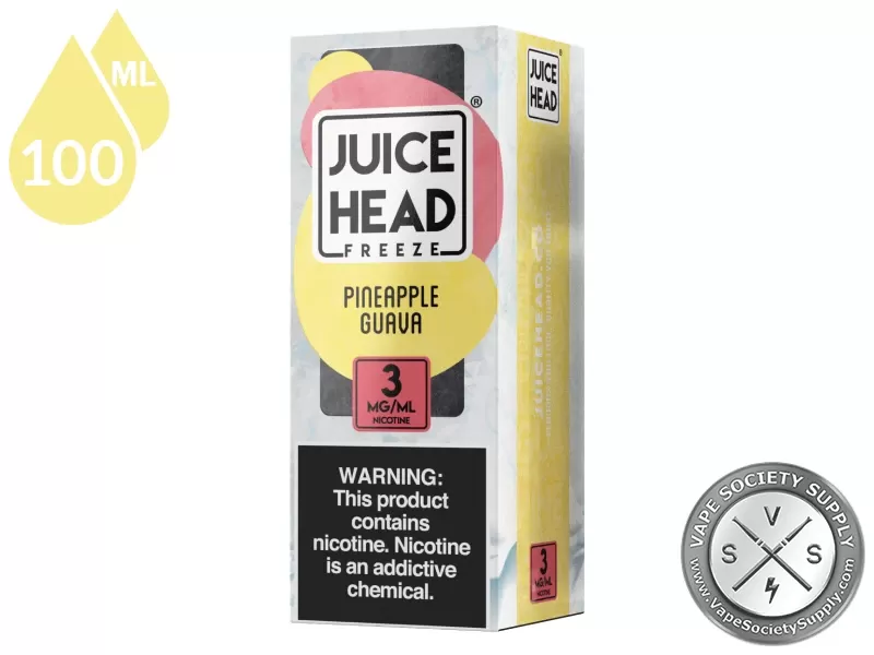 Pineapple Guava Juice Head Freeze 100ml - Image 3