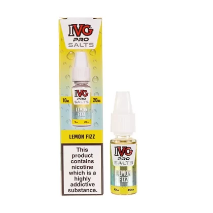 Lemon Fizz Nic Salt E-Liquid by IVG Pro Salts - 20mg