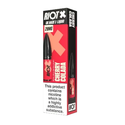 RIOT X CHERRY COLADA 10ML NIC SALT E-LIQUID