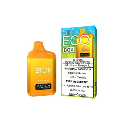 STLTH Eco Box Blue Lemon Ice Disposable Vape