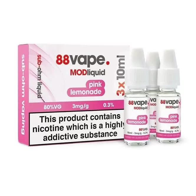 Raspberry Lemon MOD E-Liquid by 88vape (3 x 10ml)