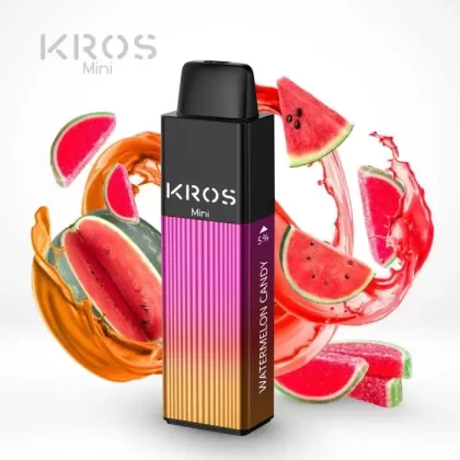 KROS Mini Rechargeable Vape - Single Pack; Grape Ice, Mixed Berries; Vape Product