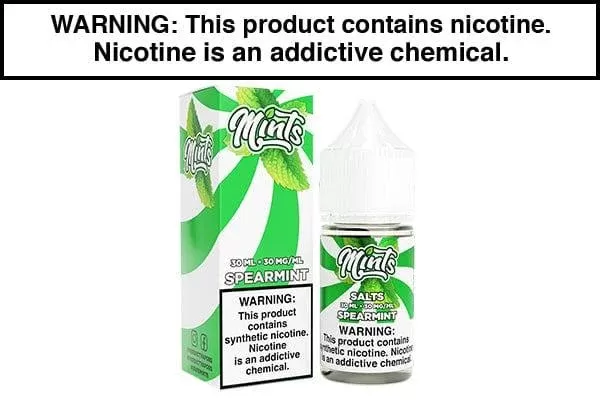 SPEARMINT BY MINTS SALT 30ML - Vape Product, Vape Product