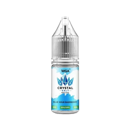 WGA Crystal Blueberry Sour Respberry Nic Salt - 10 Pack