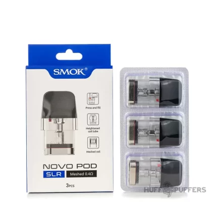 Smok Novo SLR Pods - 0.4 ohm Meshed, 0.6 ohm Meshed (DDB541)