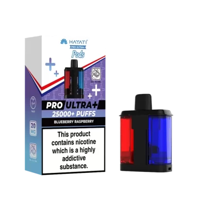 Hayati Pro Ultra Plus 25k Prefilled Pods Blueberry Raspberry - Ecigpremium