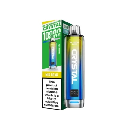Bloody Bar Crystal 10K Prefilled Pod Kit - Blue Razz Bear