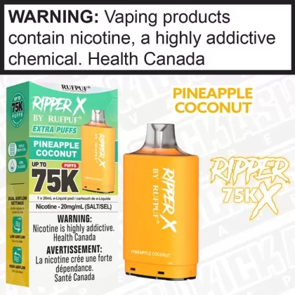 Pineapple Coconut RIPPER X 75K 20mL POD