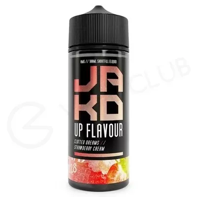 Strawberry Clotted Cream Shortfill E-Liquid by Jak’d 100ml
