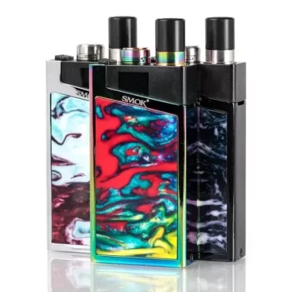 SMOK Trinity Alpha - Bright Black, Prism Blue