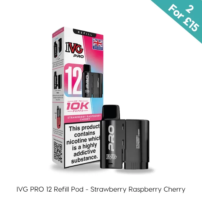 Strawberry Raspberry Cherry – IVG PRO 12 Pods