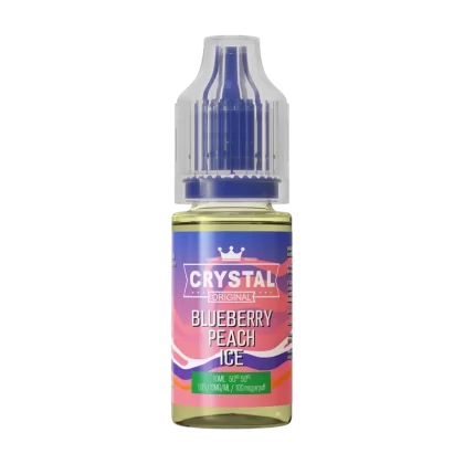 Blueberry Peach Ice Nic Salt by SKE Crystal 10ml - 10mg - Vape Product (2A9217)