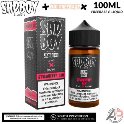 Sadboy Strawberry Jam E-Liquid 100mL