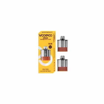 VOOPOO VRIZZ V2 Pods 2pk – Dual Mesh Coil, 15mL Capacity - Bangvapeaustralia