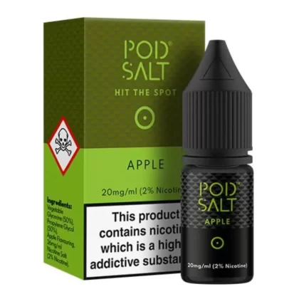 Apple Nic Salt E-Liquid by Pod Salt (10ml) - 11mg